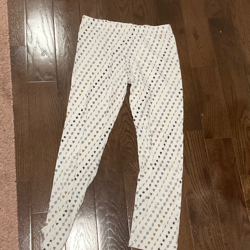 Roller Rabbit x Peloton White Pajama Bottoms